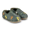 Botosei de Interior Antiderapanti Bibi Afeto Joy Dino 19 EU, Verde, BIBI Shoes