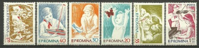 1962 - Copii in RPR, serie neuzata foto