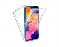 Husa 360 grade silicon Samsung Galaxy J4 Plus 2018/J4 Prime Transparenta foto