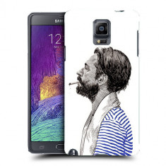 Husa Samsung Galaxy Note 4 N910 Silicon Gel Tpu Model Abstract Man V1 foto