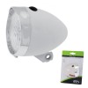 Far Bicicleta Clasic 3 LED Alb, Baterii AAA, Finisaj Opac