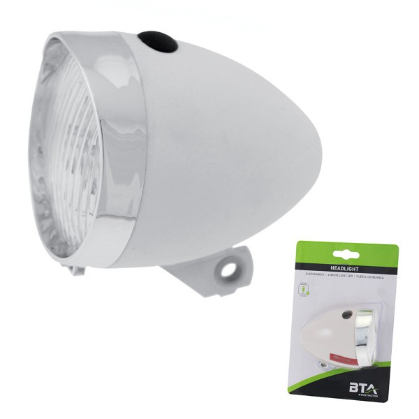 Far clasic, RMS, 3 led, culoare alb Cod:546012675RM