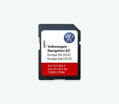 CARD VW Skoda Rns 315 card VW Passat VW Golf harti navigatie EU + ROMANIA 2022 foto