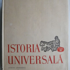 Istoria universala, vol. III