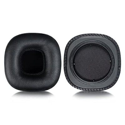 Set 2 bureti TXE pentru casti Marshall MID ANC On-Ear, Negru, Piele ecologica, Spuma cu memorie foto