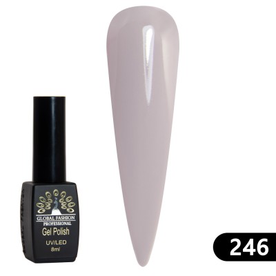 Oja semipermanenta BLACK ELITE, Global Fashion 8 ml, 246 foto