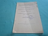 CARIERELE ȘI APELE MINERALE DIN ROM&Acirc;NIA * JUD. MUREȘ * 1 HARTĂ * 1929 * RADU PASCU * 4 3 1