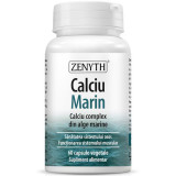 Calciu marin 60cps vegetale, Zenyth Pharmaceuticals