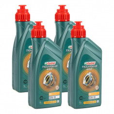 Set 4 Buc Ulei Diferential Castrol Transmax Axle EPX 80W-90 1L 15D94F