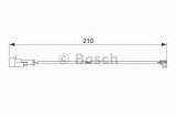 Senzor de avertizare,uzura placute de frana IVECO DAILY VI platou / sasiu (2014 - 2016) BOSCH 1 987 474 520