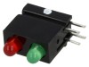 LED 3mm Roșie/Verde 2mA 60&deg;