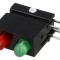 LED 3mm Roșie/Verde 2mA 60&deg;