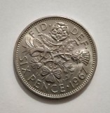 Marea Britanie - 6 Pence 1967