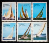 St.Vincent grenadines 1988 iahturi cu p&acirc;nze serie 6v neștampilat