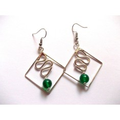 cercei jad verde 43276