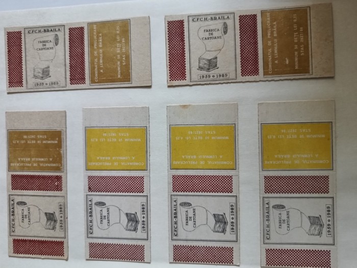 superba colectie cutii chibrituri PAL Braila , REPUBLICA SOCIALISTA ROMANIA , stare exceptionala