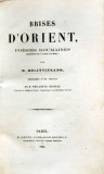 BRISES D&#039;ORIENT , POESIES ROUMANIEES par D. BOLINTINEANU - PARIS, 1866