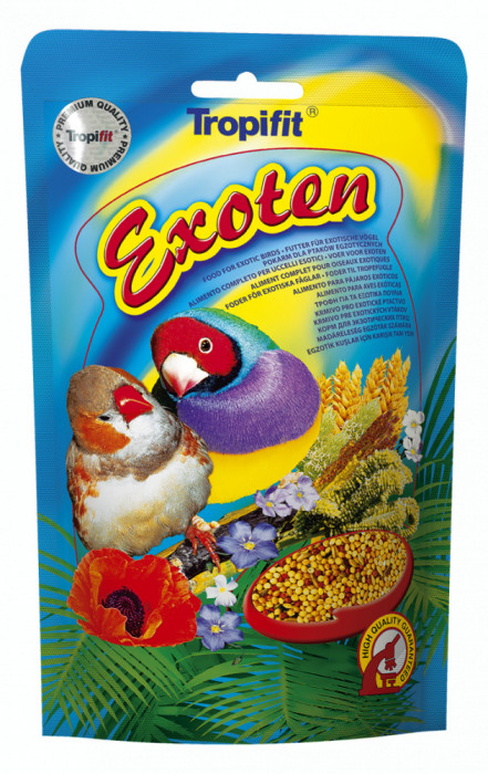 Hrana pentru pasari Tropifit Bird PREMIUM Exoten food (pasari exotice), 700g AnimaPet MegaFood