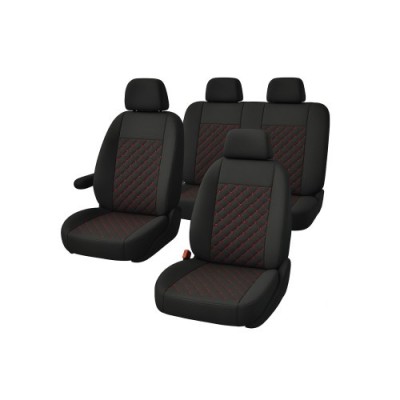 Huse scaune auto universale 9 piese fractionate bancheta spate Cod: XYJ002 Automotive TrustedCars foto
