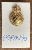 QW9 N9 36 - insigna - tematica sport - cluburi sportive La Liga Spania - Espanyol - placata cu aur de 24 de carate
