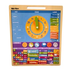 Calendar magnetic vremea - limba romana PlayLearn Toys foto