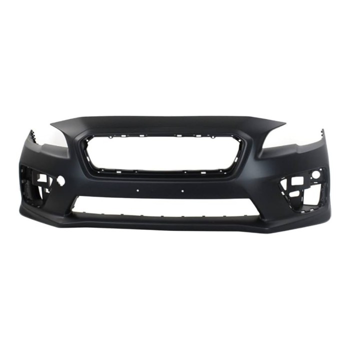 Bara fata SUBARU WRX/STI (GP/GJ), 01.2014-, negru, grunduit, de vopsit,