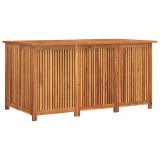 Lada depozitare pentru gradina 150x80x75 cm lemn masiv acacia