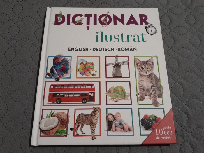 Dictionar vizual roman englez german