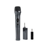 Microfon Wireless pentru Karaoke, negru, ATU-086646