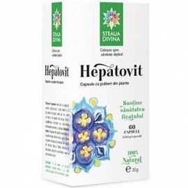 Hepatovit 500mg Santo Raphael 60cps foto