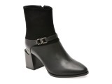 Botine FLAVIA PASSINI negre, D380, din piele naturala