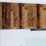 vidaXL Dulap suspendat Riga Lemn Vechi 60 x 31 x 80 cm Lemn compozit 884280