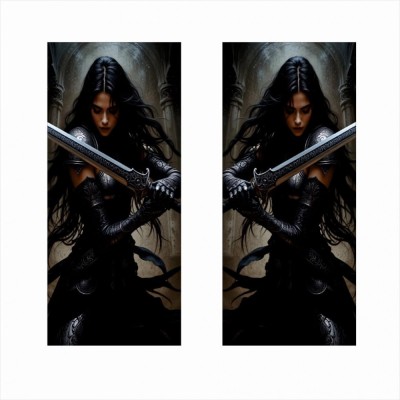 Set 2 stickere auto decorative pentru stalpi u&amp;Egrave;i, print hd, 50x22 cm, folie autoadeziv&amp;Auml; orajet, rezistent&amp;Auml; uv si intemperii foto