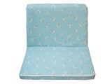 Saltea Pliabila Spuma Poliuretanica 120x60x5 cm - Cat on Moon Albastra GreatGoods Plaything, MyKids