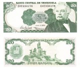 Venezuela 20 Bolivares 1995 P-63e UNC