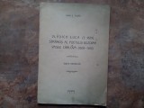VLADICA LUCA (M. 1629), STRAMOS AL POETULUI BUZOIAN VASILE CARLOVA (1809-1831) de IOAN C. FILITTI 1935