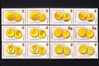 RO 2006 LP 1710 &amp;quot;Istoria Monedei Romanesti&amp;quot;, serie pereche H , MNH foto