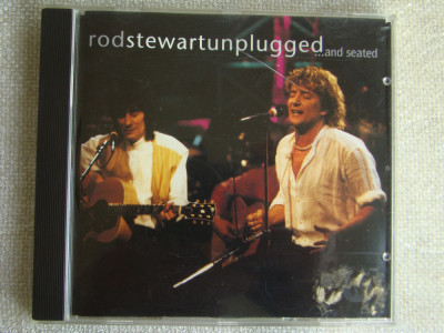 ROD STEWART - Unplugged...And Seated - C D Original ca NOU foto