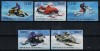 BURUNDI 2012 - Snowmobile / serie completa MNH, Nestampilat