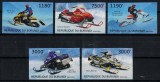 BURUNDI 2012 - Snowmobile / serie completa MNH