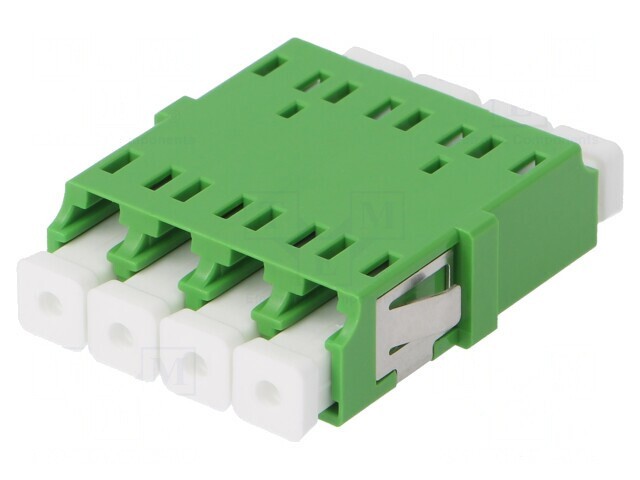 Conector Fibră Optică Cuplă Monomod Quad LCA Mamă