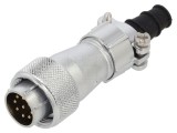 Conector circular tată 9 pini IP65 WEIPU WF16 - 5A, 400V