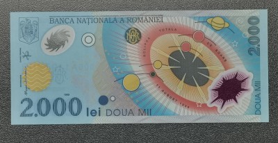 2000 lei 1999 Eclipsa Polymer UNC foto