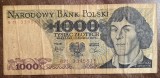 B11 23 - Bancnota foarte veche - Polonia - 1000 zloti - 1979