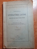 1894 - istoria literaturii latine - manaul curs superior licee si bacalaureat