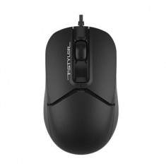 Mouse a4tech - fm12 black cu fir usb optic 1600 dpi butoane/scroll 3/1