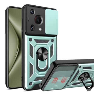 Husa pentru Huawei Pura 70 Ultra - Techsuit CamShield Series - Green foto