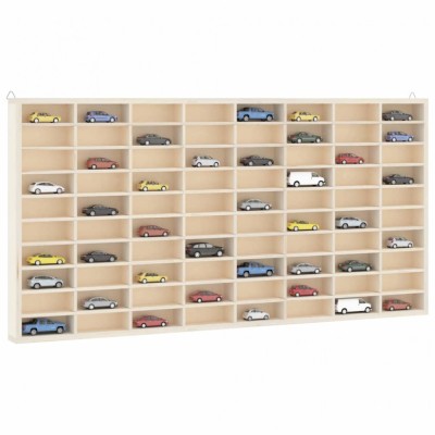 vidaXL Vitrină de colecționar din lemn cu 80 de compartimente, 80x4,5x40,5 cm 4017377 foto