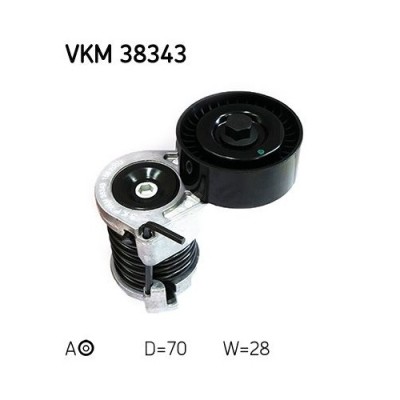 SKF rola intinzator, curea transmisie foto