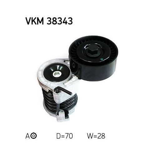 SKF rola intinzator, curea transmisie